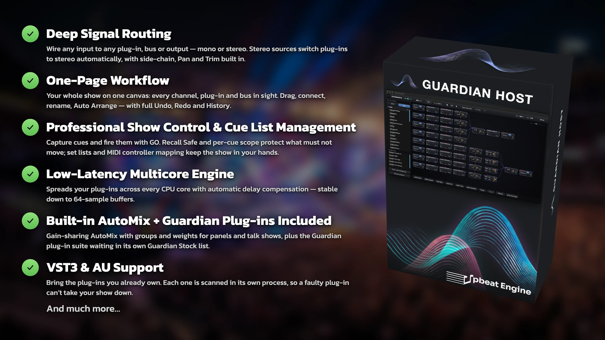 Guardian Host feature overview